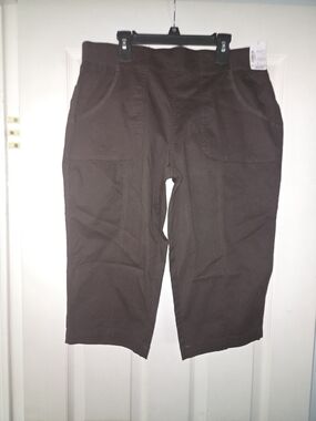 Christopher & Banks Brown Capris